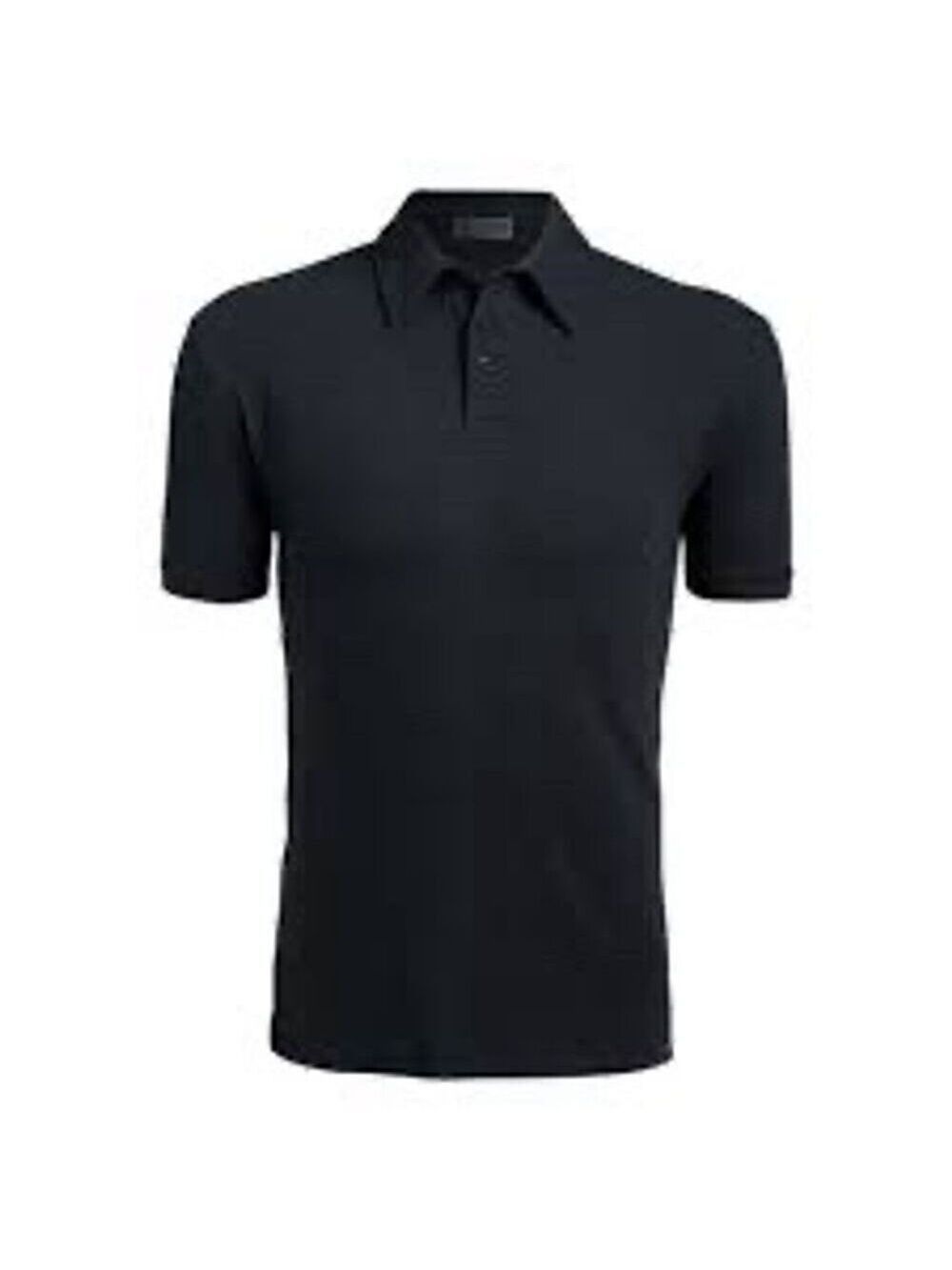 GFore Men's Black Polo Shirt Short Sleeve Size L